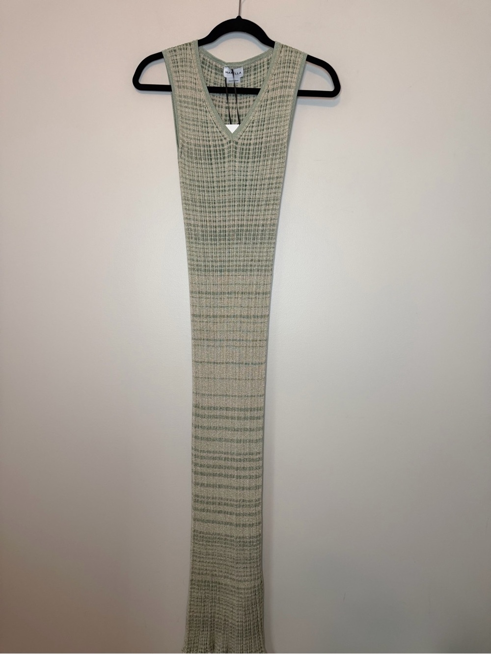 Marella ENZIANA Ribbed Knit Lurex Dress Size S - Picture 6 of 6